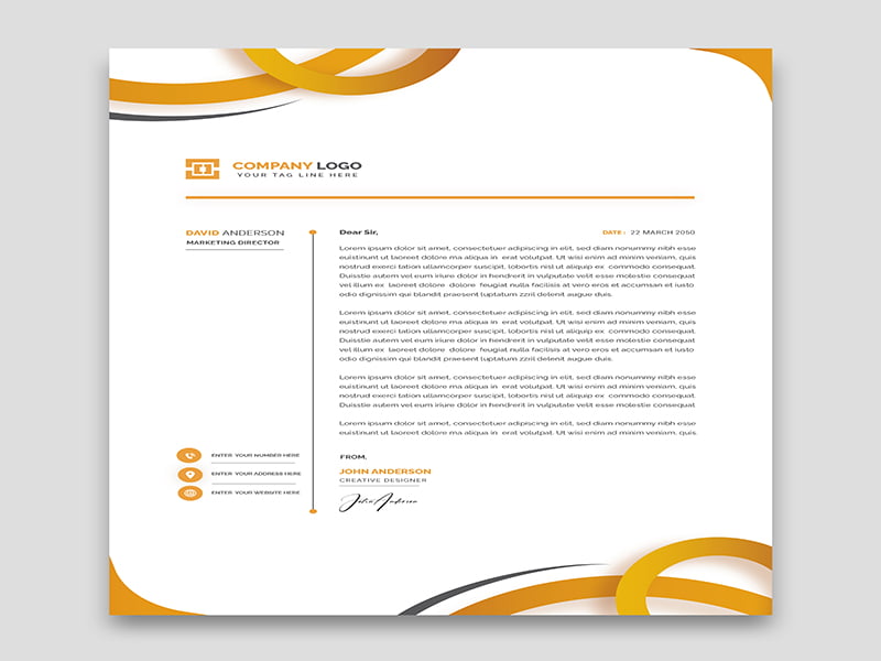 letter head template 16